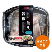 [명성차이나푸드] 물고기머리 백련어 위터우 쟝죠우위터우(소스포함) 절임고추(640g), 1팩
