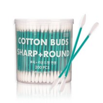 어반리브즈 뷰티면봉 라운드 + 뾰족, 200개입, 4개