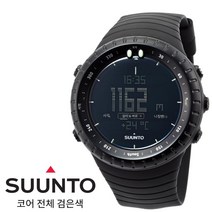 SUUNTO Core 순토 코어 올블랙 SS014279010 All Black 산악 등산 트레킹 하이킹 아웃도어 방수, 유, 01.All Blackcm, 품번