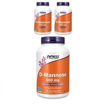 나우푸드 D 마노스 500mg 240캡슐 X 3통