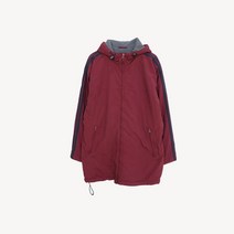 UNIQLO 유니클로 후드 후리스안감 롱 점퍼 MAN_M