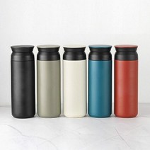 트래블 실용적인 텀블러 500ml 각인 주문제작 RD-10033, 아이보리, 1개