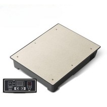 1구 인덕션 식탁 아래 언더 렌지 보이지않는 전기 레인지 20mm, 295x235mm 무선 리모콘(2200W)