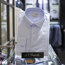 듀퐁(셔츠/타이) [듀퐁셔츠]면혼방 트윌소재 슬림셔츠 SE2SM22LS752SBU