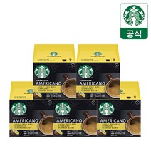 스타벅스 돌체구스토 캡슐 베란다 블렌드_5박스(60개), 5박스