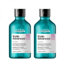 로레알 프로페셔널 파리 민감두피용 로레알 스칼프 어드밴스드 안티 디스컴포트 샴푸 300ML + 샴푸 300ML 추석세트