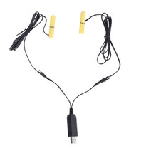 무선전화기 유뮤선전화기 레트로 3in1 USB 3 AAA 배터리 전원 라디오 게임 보이 램프 원격 제어 무선 전화, 05 1to 2  1.5V