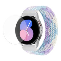 스페이스쉴드 갤럭시워치5 40mm 44mm 호환 브레이드 솔로루프 스트랩 25color 필름 1매 증정 솜사탕 포카리 단독색상 3+1, M