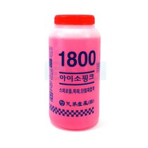 형제본드 1800/스치로폴본드 핑크/800G/아이소핑크/본드/스치로폴/목재/접착/단열재접착/형제산업, 1개