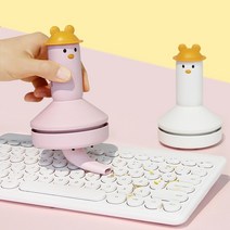 머리카락청소기 무선소형 책상 진공 미니핸디 청소기, 큐티오리(C503-1)옐로우