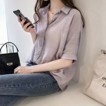 가바바 여성 블라우스 청순 내추럴 데일리 블라우스 G33718
