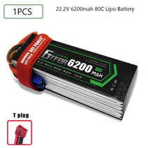 후타바조종기 드론 rc카 GTFDR Lipo 배터리 4S 6S 14.8V 22.2V 4200mah 5200mah 6300mah 7000mah XT60 RC QRX350 자동차 버기, [16] 1PCS6200mah6ST