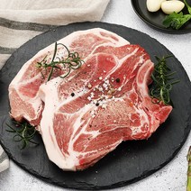 바라던 미국산 돼지고기 엘본 목살 구이 (냉동) 600g 4팩, 엘본목살600g 4팩, 4개