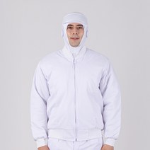 모던위생복 식품위생복 위생복상의 MD-1074 (공용방한잠바)-겨울용 HACCP위생복 남여공용 위생복상의 식품공장 위생작업복, 1개