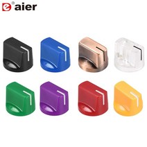 일렉기타 이펙터 10pcs 멀티 컬러 1510 클론 페달 노브 전위차계 페달 노브 용, 혼합 색상(pls 표시)