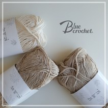 [뜨개실] 삼베실 천연 Hemp 친환경 수세미 코바늘 웰빙 뜨개실, 02 희끗베이지, 1개