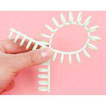 다이어리 데코 구불구불 노트 제본링 사무실 제본재료 플라스틱링 사업자 문서정리용품 스쿨링 대학생 출력, 핑크
