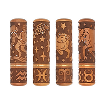 에스엠프린팅 천연대추목 별자리 인감도장 개인 도장 인감 인장 주문제작, 물고기자리