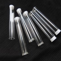 PVC 투명 튜브 답례품 대량 포장용기 19.5cm, 3튜브통19.5cm-핑크
