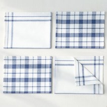 [무료배송]마켓비 주방행주 카페행주 린넨행주 커피 클로스, 블루 50x65