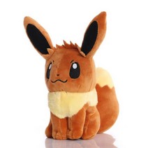포켓몬 피카츄 Eevee 봉제 인형 카와이 화환 코롤라 엘프 인형 애니메이션 만화 이미지 선물 컬렉션 크리스마스, 20CM, Eevee 3