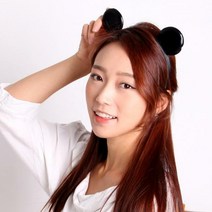 [S]깜찍이 미키머리띠 (블랙), 골드