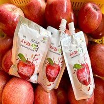 순수 예산 황토 100% 사과즙 국내산 과일 주스 120ml, 실속 좋은 기본형 120ml x 50포