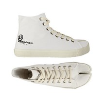 메종 마르지엘라 20SS S57WS0253 P1875 T1003 로고 스티치 타비 하이탑 화이트 남성 슈즈 TR 20SSS57WS0253P1875T1003