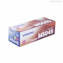 삼성 CLP 415N 정품토너 빨강 1800매(CLT-M504S), 1개