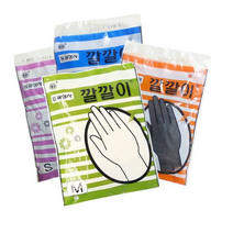 동광상사 깔깔이 미용장갑 중형 M, 아이보리, 10개