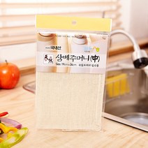 다시백 걸음망 스텐육수망 멸치망 다시통 멸치육수통, 바른삼베주머니-국산 중-19x26