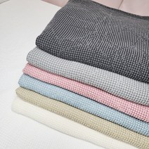 피그먼트 모달 와플 여름 홑겹 이불 사계절 순면 침대 패드 국내생산 민트, 베이지