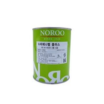 노루페인트 유성 에나멜페인트 1L 철재용/목재용/판넬/지붕/등 컬러다양, 백색