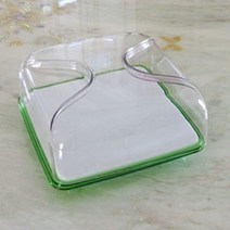 션턬필슈@이태리 빵보관함 25cm-그린 케이스 진열 치즈 브레드 진열함/*캐, 션턕욥션!!, 션턕욥션!!