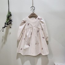 치크 전판 자수 원피스(2color)