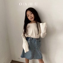 오아후 카라멜골지T 유아동복 상의 키즈 주니어 등원룩 데일리 나들이