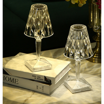 카페 조명 크리스탈 무드등 LED 램프 집들이 선물, 크리스탈조명