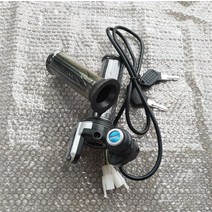 전동스쿠터 스로틀 소형전기차 전기 리튬 자전거 36 V 잠금 장치 속도 제어 핸들 액세서리 LCD 미터, [01] 24v