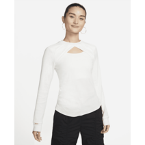 국내정품 NIKE 나이키 스포츠웨어 여성 컷아웃 긴팔 탑 DV8215-133