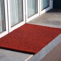 수민네 현관 건물입구 학원 병원 바닥 코일매트, 60x120cm, 그레이