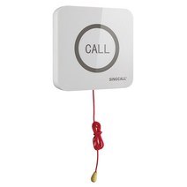 무선 호출 기계SINGCALL 무선 호출 벨 매우 큰 터치식 방수 버튼 APE520 풀 코드 포함 노인을 위한 SOS, 한개옵션0