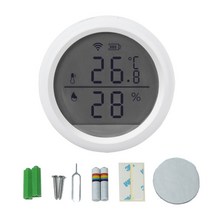 레브홈 와이파이 스마트 iot 온습도계 온도계 습도계 온습도 측정 센서 TS-H7, 온습도계 + 추가구성품 5종
