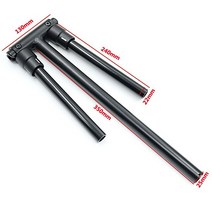 스피드 웨이 SHENGTE 전기 스쿠터에 대 한 접는 핸들 10 인치 스케이트 보드 전면 레버 액세서리, 01 25mm