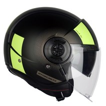 [MT 헬멧] 오픈페이스 VIALE SV PHANTOM FLUOR YELLOW 비알레 선바이저 팬텀 형광 옐로우