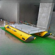물놀이 보트 민물용 소형 보트 페달 카약 장비 낚시 배, 3x0.9m 알루미늄합금판2x1.5m 사진참조