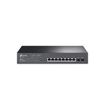 TPLink TLSG2210MP 제트스트림 10 포트기가비트 스마트 관리 PoE 스위치 8 포트 150W SFP 슬롯 2개 오마다 SDN 통합 복구 IPv6 정적 라우팅 제한된 평, 8 Port PoE+, 2 SFP Slots, 150W