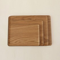 사각 논슬립 아보르트레이 우드패턴 가벼운 쟁반 카페 베이커리, 중