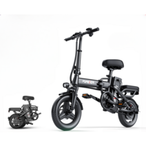 접이식 전기자전거 전동 출퇴근 50km 가성비 여성 배달 2인, 고급 버전/10AH 약 50km