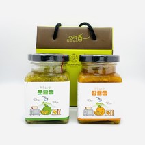 제주 오라향잼 2종 선물세트 감귤 풋귤 과일청 제주여행 선물 특산품