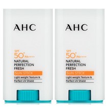 AHC 자외선차단제 선크림 선스틱 SPF50+ 2개, 선스틱 SPF50+ PA++++ 2개